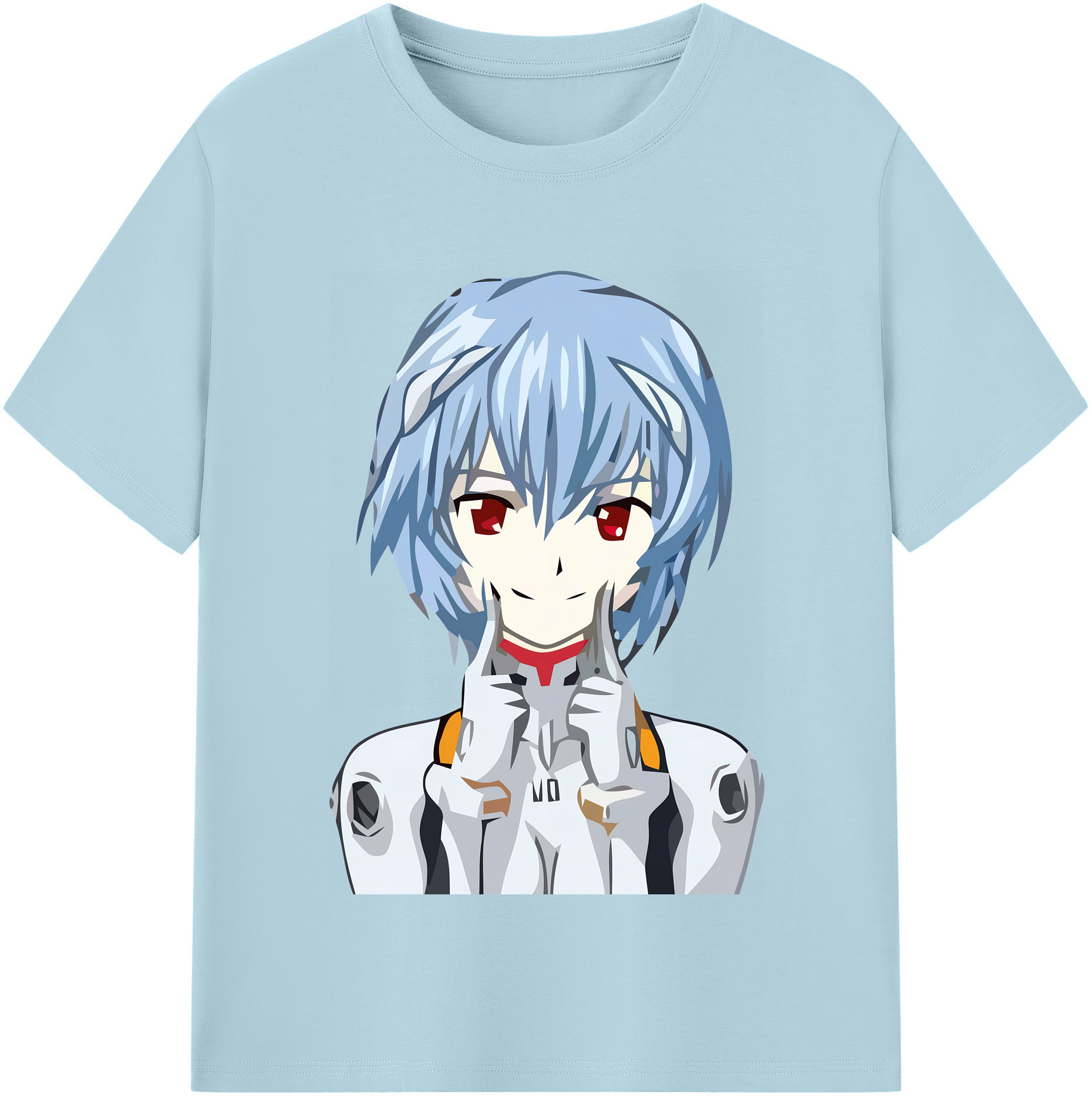 （画像用） EVA 新世紀エヴァンゲリオン 綿100％半袖Tシャツ（フロントプリント）